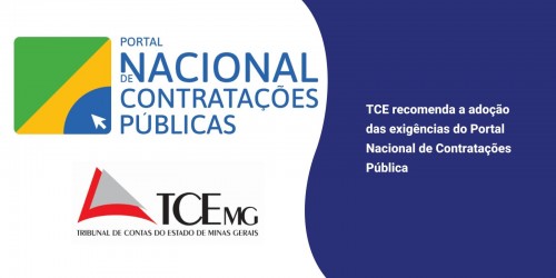 TCE recomenda a adoção das exigências do Portal Nacional de Contratações Pública